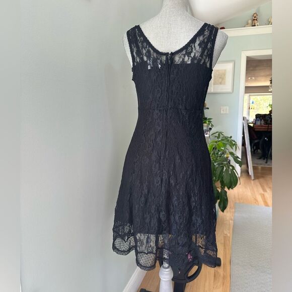 Royal Bones by Daang Goodman Goth Black Corset Dress size Medium - Picture 2 of 10